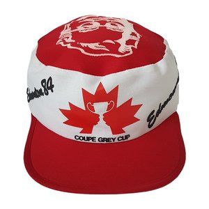 RARE Vintage CFL Grey Cup Edmonton 1984 KFC Adjustable Hat Mens Hat Womens Hat